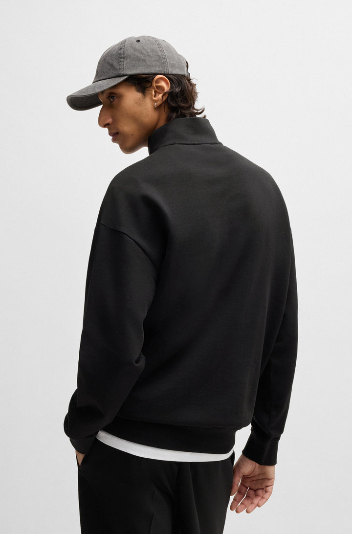 HUGO Sweatshirts Relaxed Fit in Cotton - DURTY244 10249110 01-50525881- Concorde Fashion#color_black-001