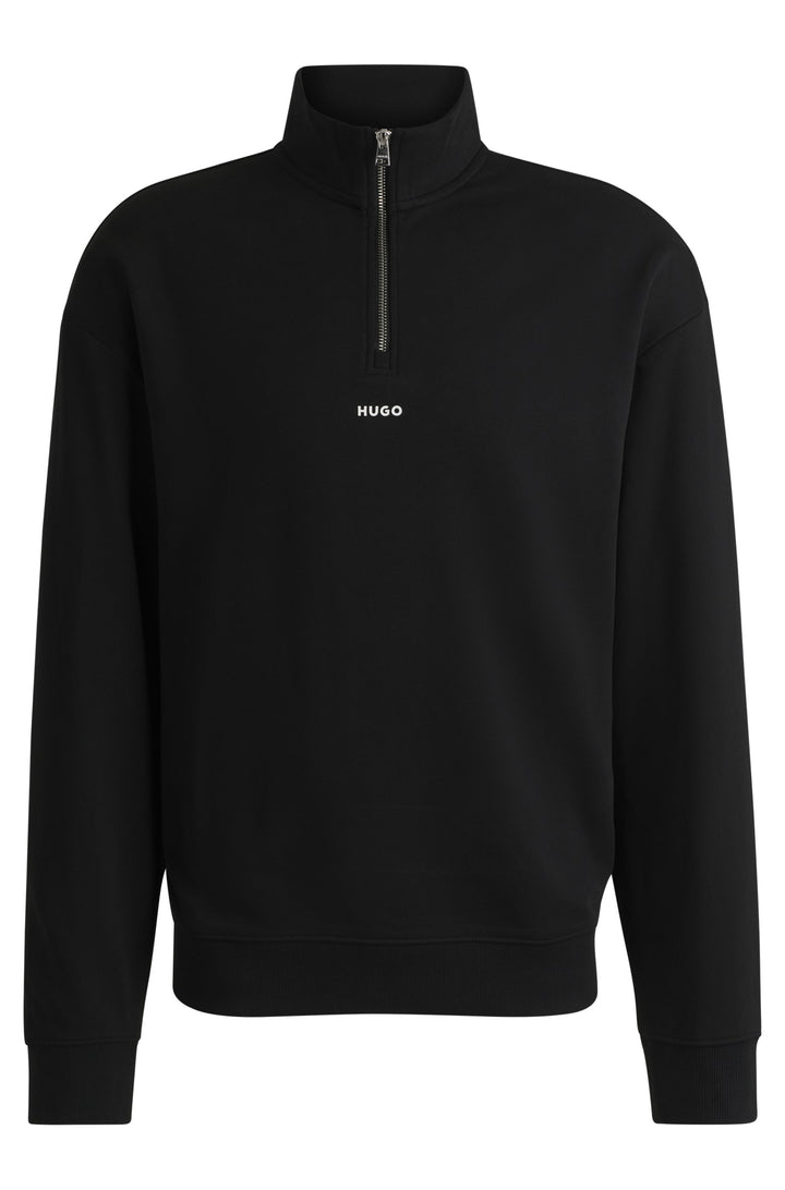 HUGO Sweatshirts Relaxed Fit in Cotton - DURTY244 10249110 01-50525881- Concorde Fashion#color_black-001
