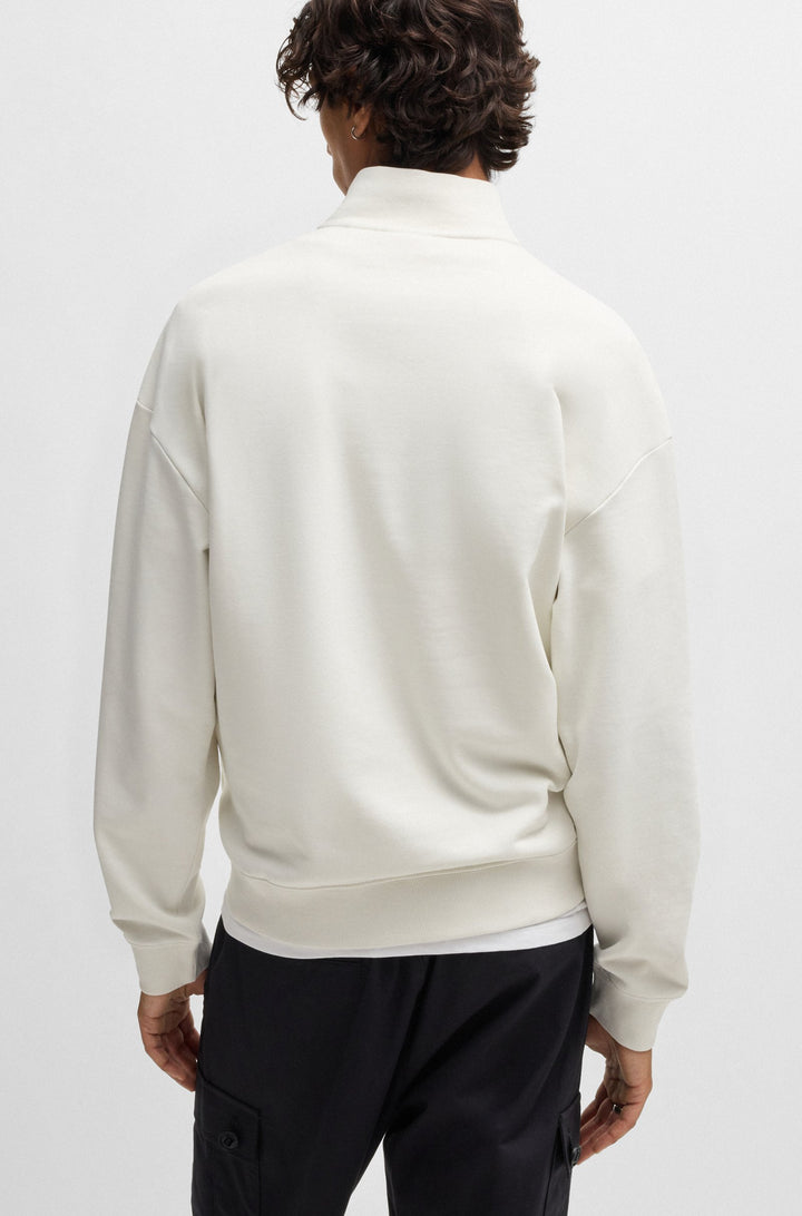 HUGO Sweatshirts Relaxed Fit in Cotton - DURTY244 10249110 01-50525881- Concorde Fashion#color_white-101