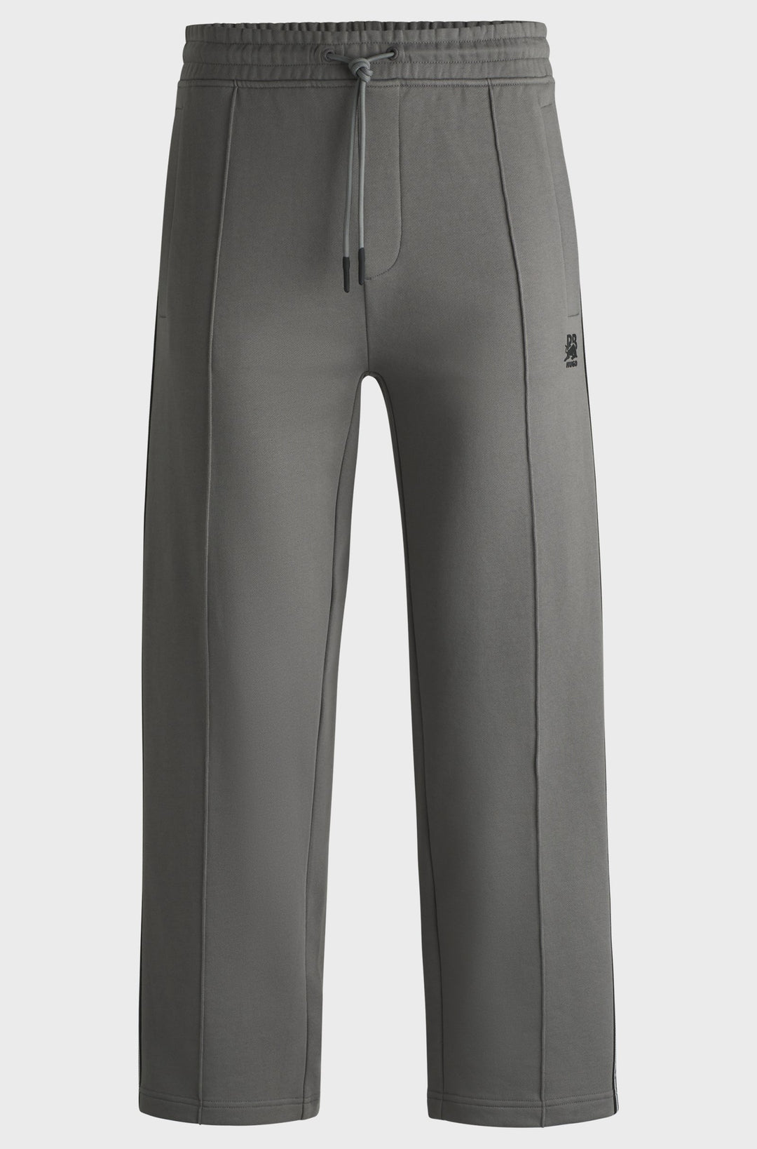 HUGO Jogging Pants Oversize Fit in Cotton - DISHORTE_RB 10249110 01-50530078- Concorde Fashion#color_grey-069