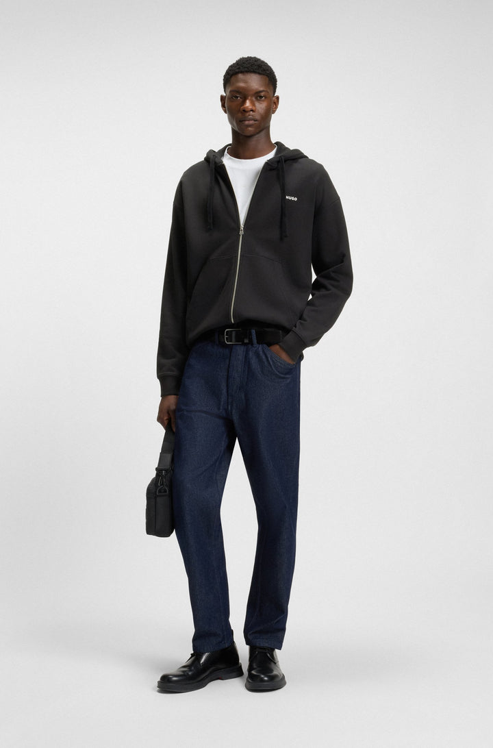 HUGO Hoodies Relaxed Fit - DAPOZIP 50548651- Concorde Fashion#color_black-001