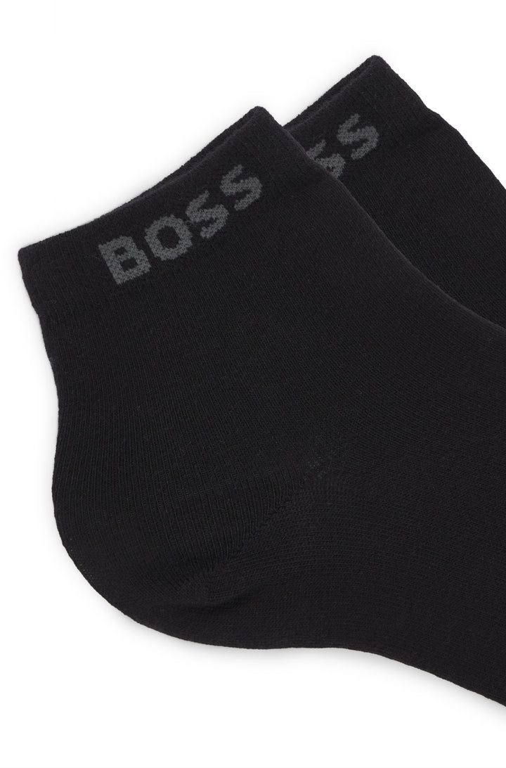 BOSS Socks  in Cotton Mix - 2P SH UNI CC 10249314 01-50491208- Concorde Fashion#color_black-001