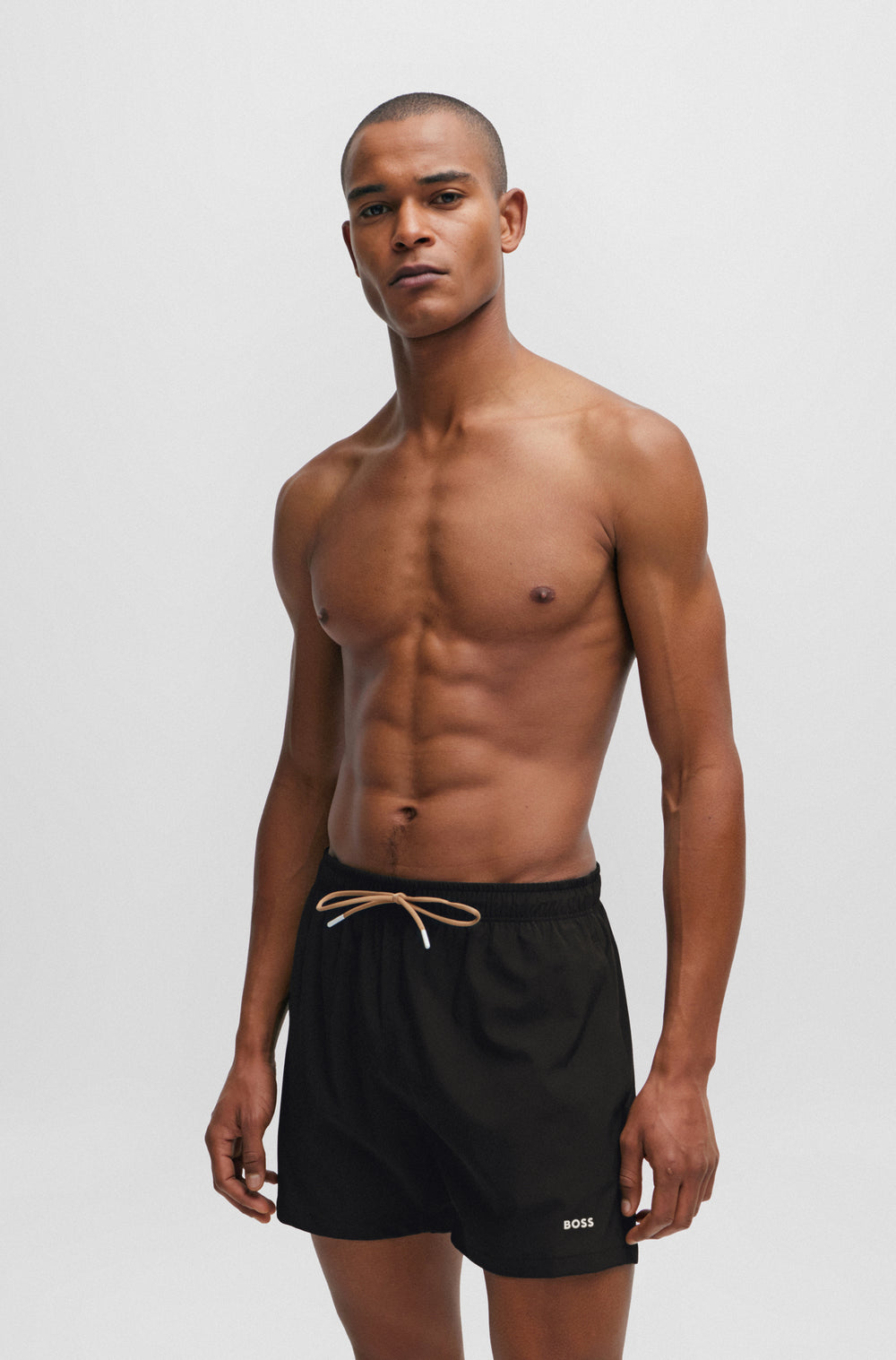 BOSS Shorts  in Polyester - TIO 10249489 01-50491601- Concorde Fashion#color_black-001