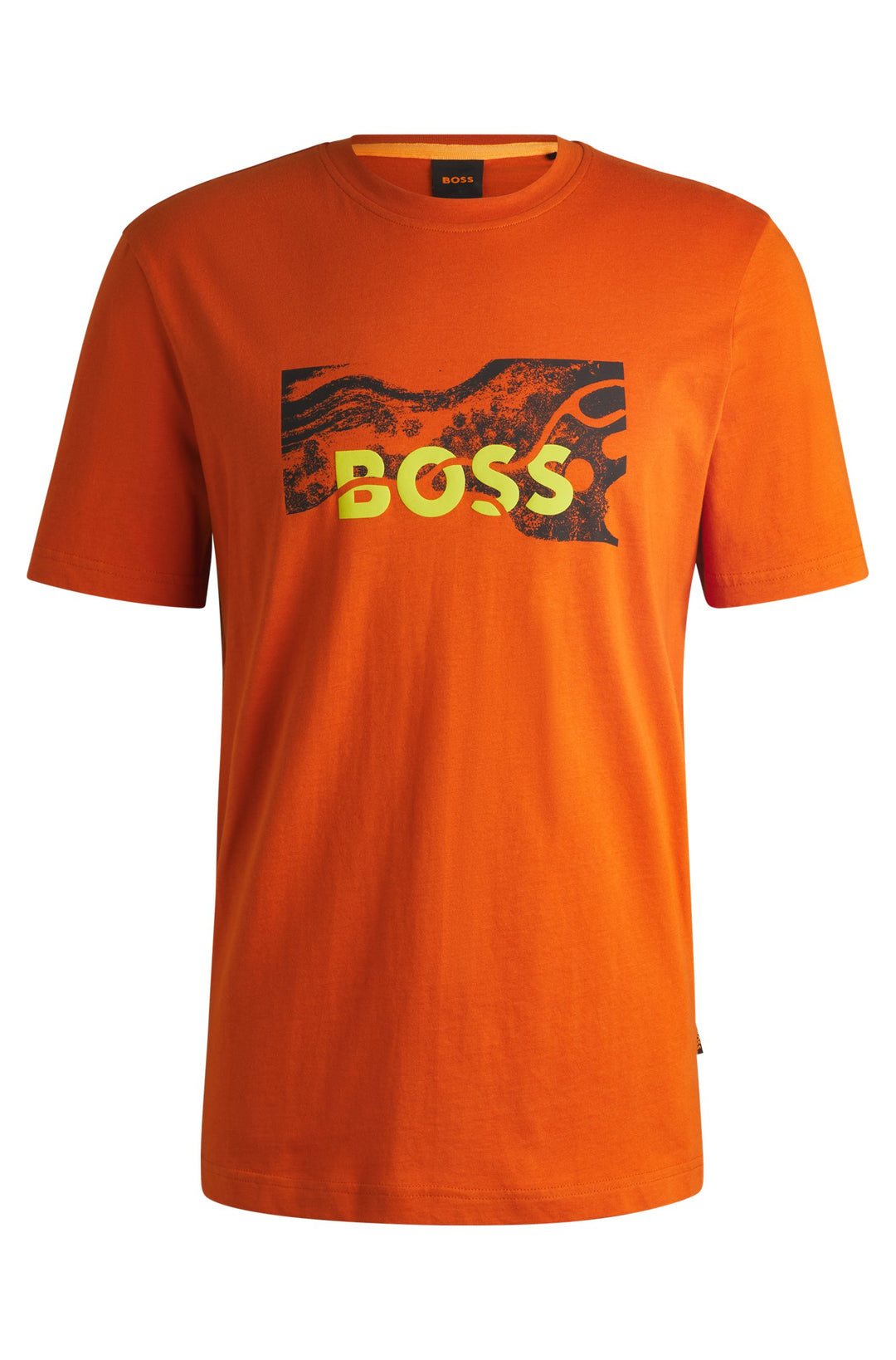 BOSS T-Shirts Regular Fit in Cotton - TE_BUILDING 10249510 01-50522767- Concorde Fashion#color_orange-840
