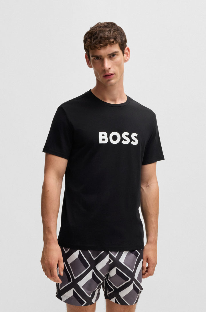BOSS T-Shirts Regular Fit - T-SHIRT RN 50491706- Concorde Fashion#color_black-001