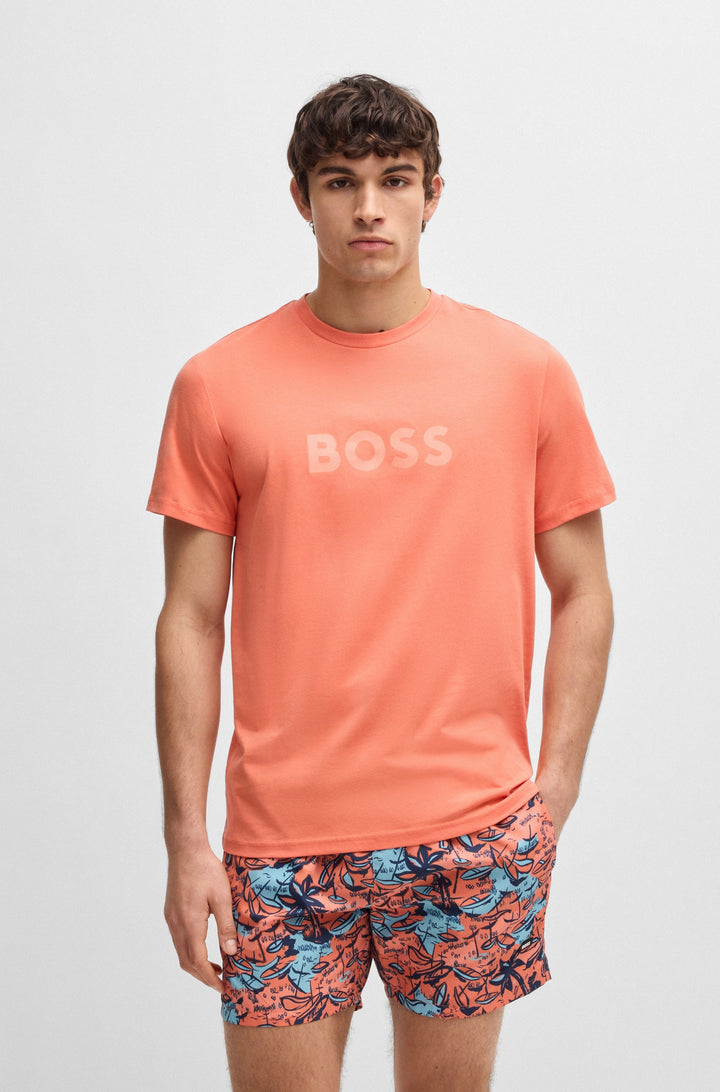 BOSS T-Shirts Regular Fit - T-SHIRT RN 50491706- Concorde Fashion#color_orange-823