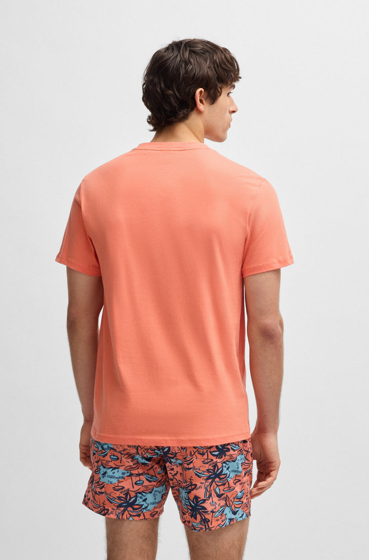 BOSS T-Shirts Regular Fit - T-SHIRT RN 50491706- Concorde Fashion#color_orange-823