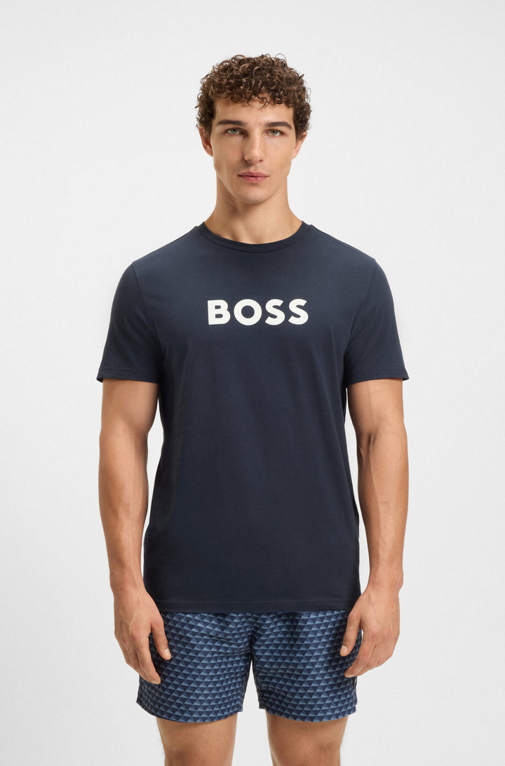 BOSS T-Shirts Regular Fit - T-SHIRT RN 50491706- Concorde Fashion#color_navy-413