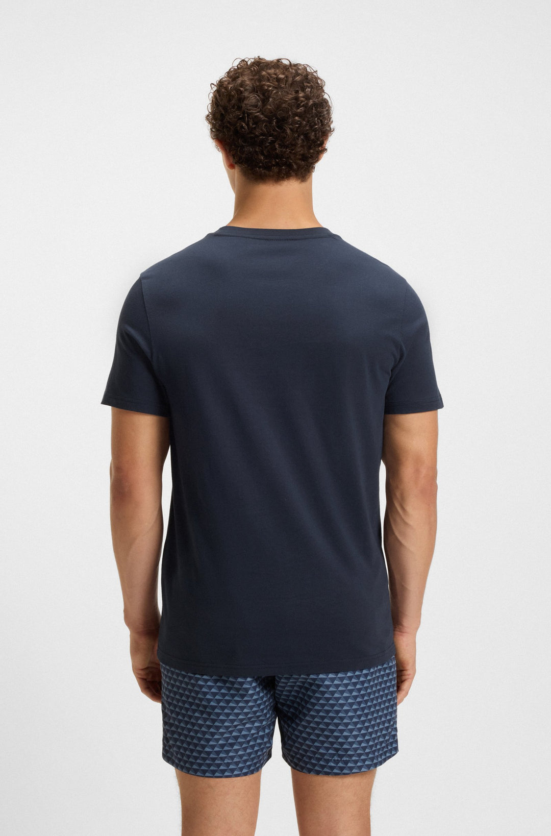 BOSS T-Shirts Regular Fit - T-SHIRT RN 50491706- Concorde Fashion#color_navy-413