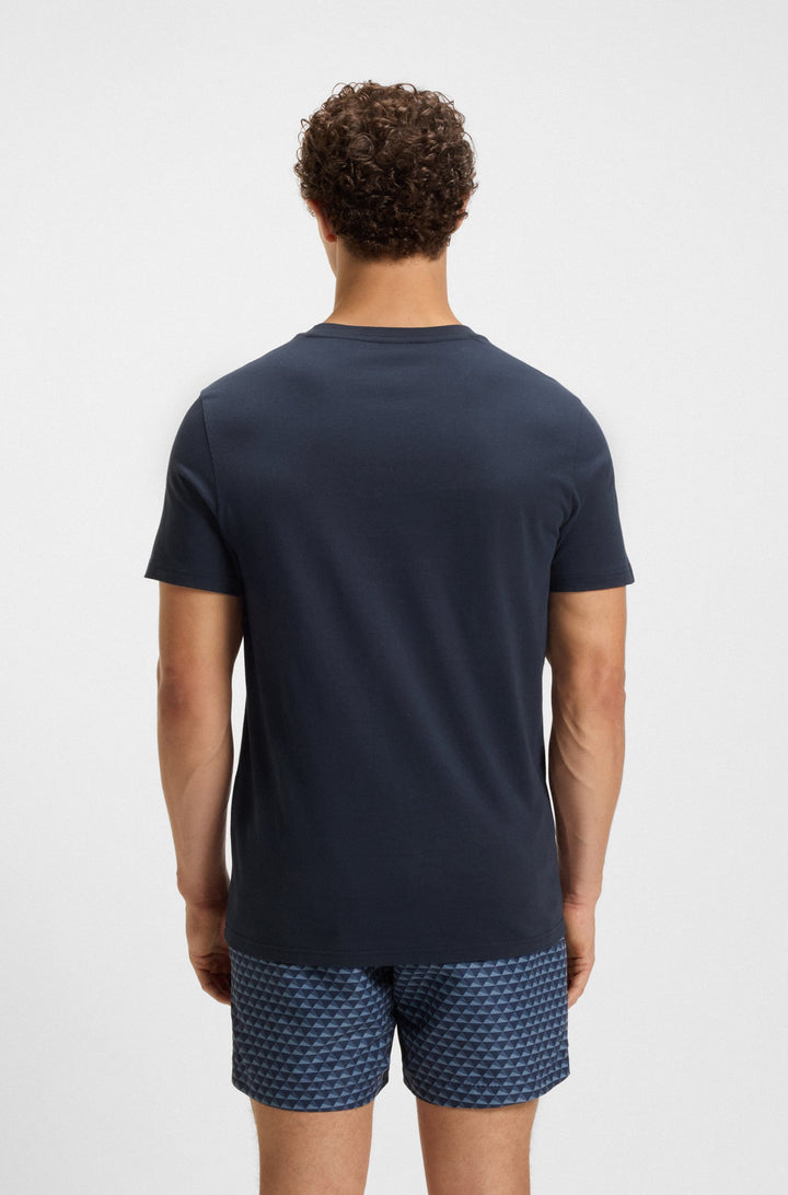 BOSS T-Shirts Regular Fit - T-SHIRT RN 50491706- Concorde Fashion#color_navy-413