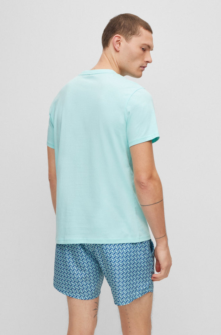BOSS T-Shirts Regular Fit - T-SHIRT RN 50491706- Concorde Fashion#color_green-356