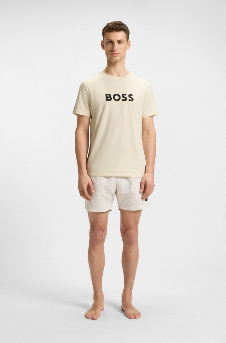 BOSS T-Shirts Regular Fit - T-SHIRT RN 50491706- Concorde Fashion#color_white-131