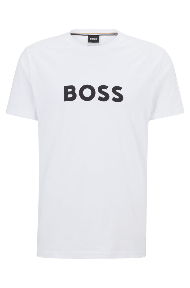 BOSS T-Shirts Regular Fit - T-SHIRT RN 50491706- Concorde Fashion#color_white-100
