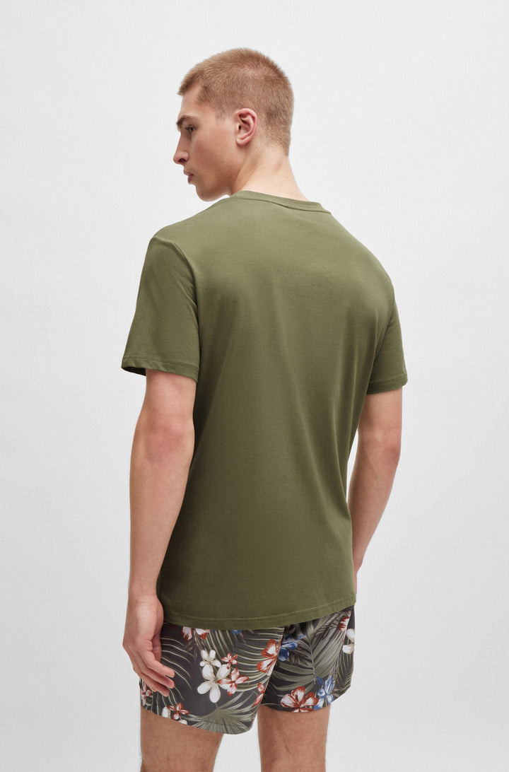 BOSS Regular Fit T-Shirts in Cotton - T-SHIRT RN 10249533 01-50503276- Concorde Fashion#color_beige-250