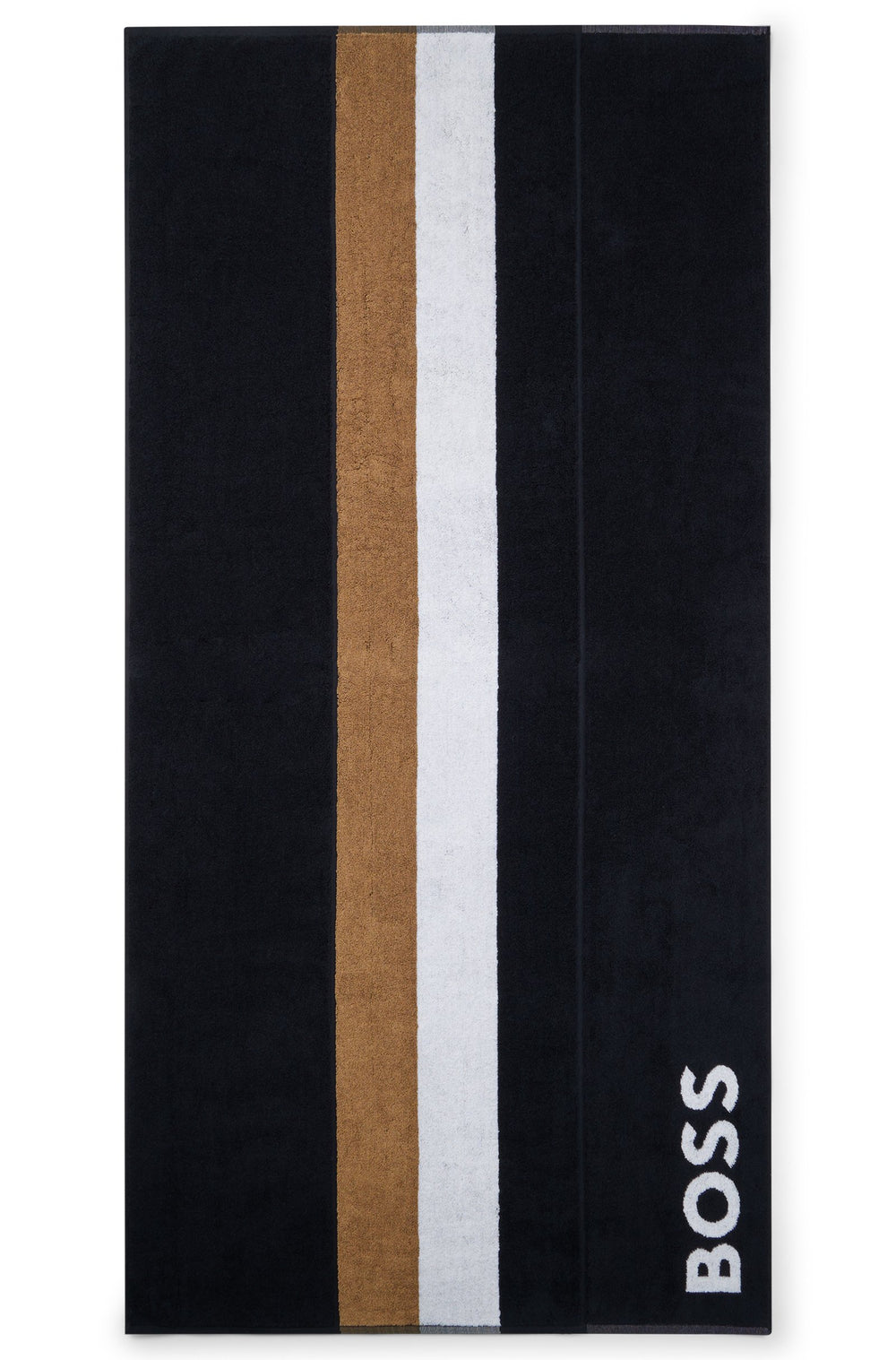 BOSS  Towels in Cotton - BEACH TOWEL FASHION 10249702 01-50492273- Concorde Fashion#color_black-008