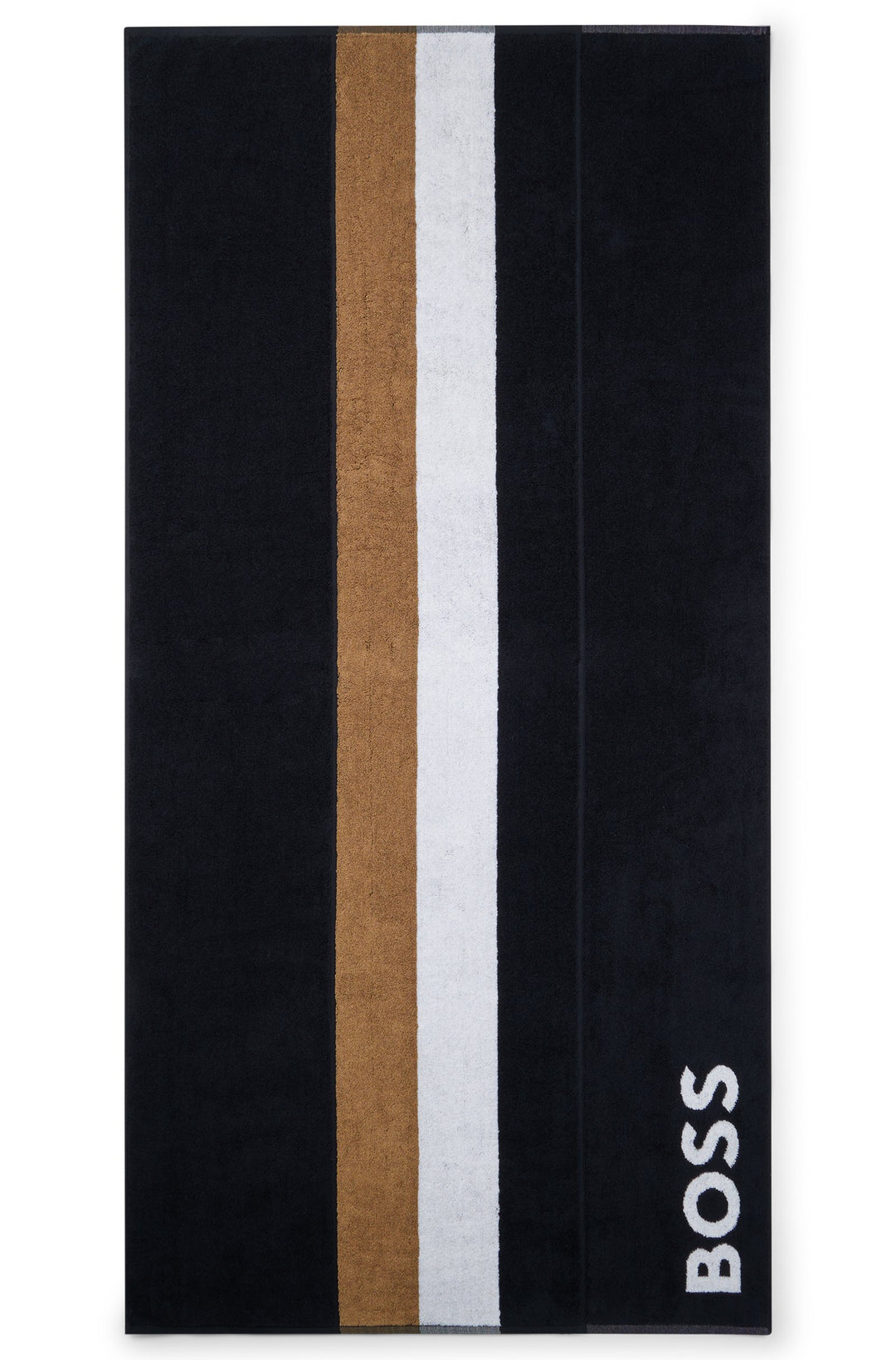 BOSS  Towels in Cotton - BEACH TOWEL FASHION 10249702 01-50492273- Concorde Fashion#color_black-008