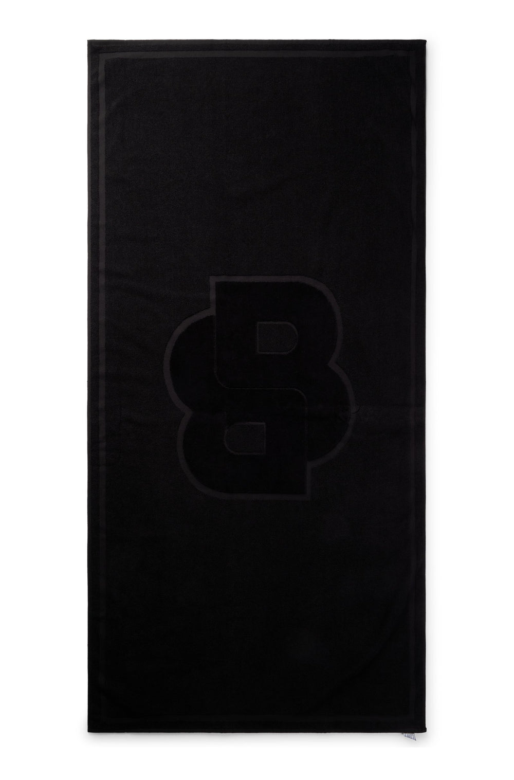 BOSS  Towels in Cotton - BEACH TOWEL TONI 10249702 01-50515766- Concorde Fashion#color_black-008