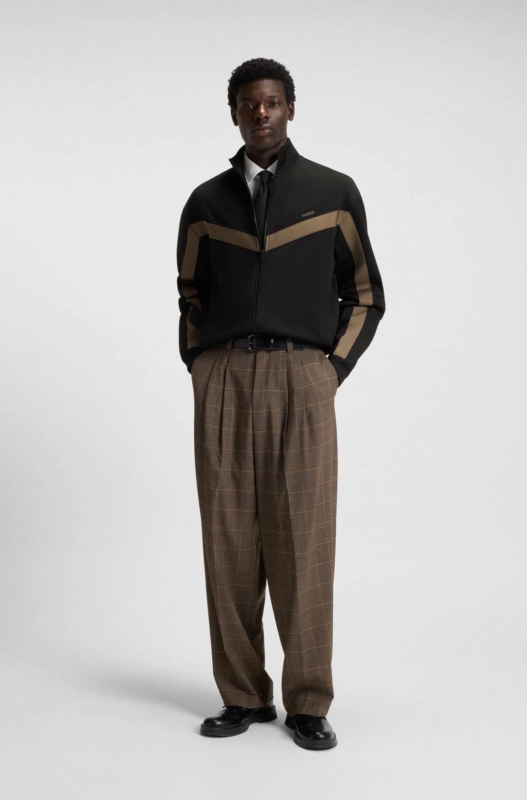 HUGO Sweatshirts Relaxed Fit - DARTI 50549418- Concorde Fashion#color_black-001