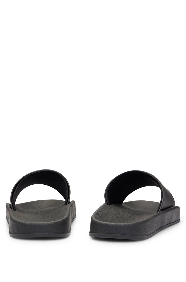HUGO RED Standard Sole Sandals in Artificial Leather - NIL_SLID_MDTPU_N 10249876 01-50497864- Concorde Fashion#color_black-002