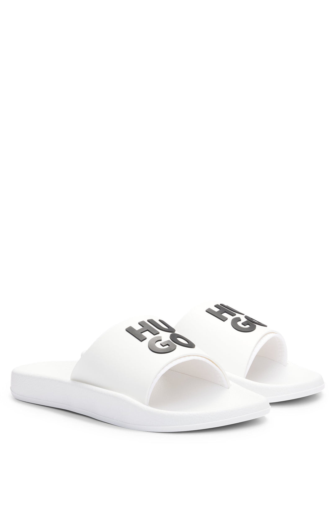 HUGO RED Standard Sole Sandals in Artificial Leather - NIL_SLID_MDTPU_N 10249876 01-50497864- Concorde Fashion#color_white-100