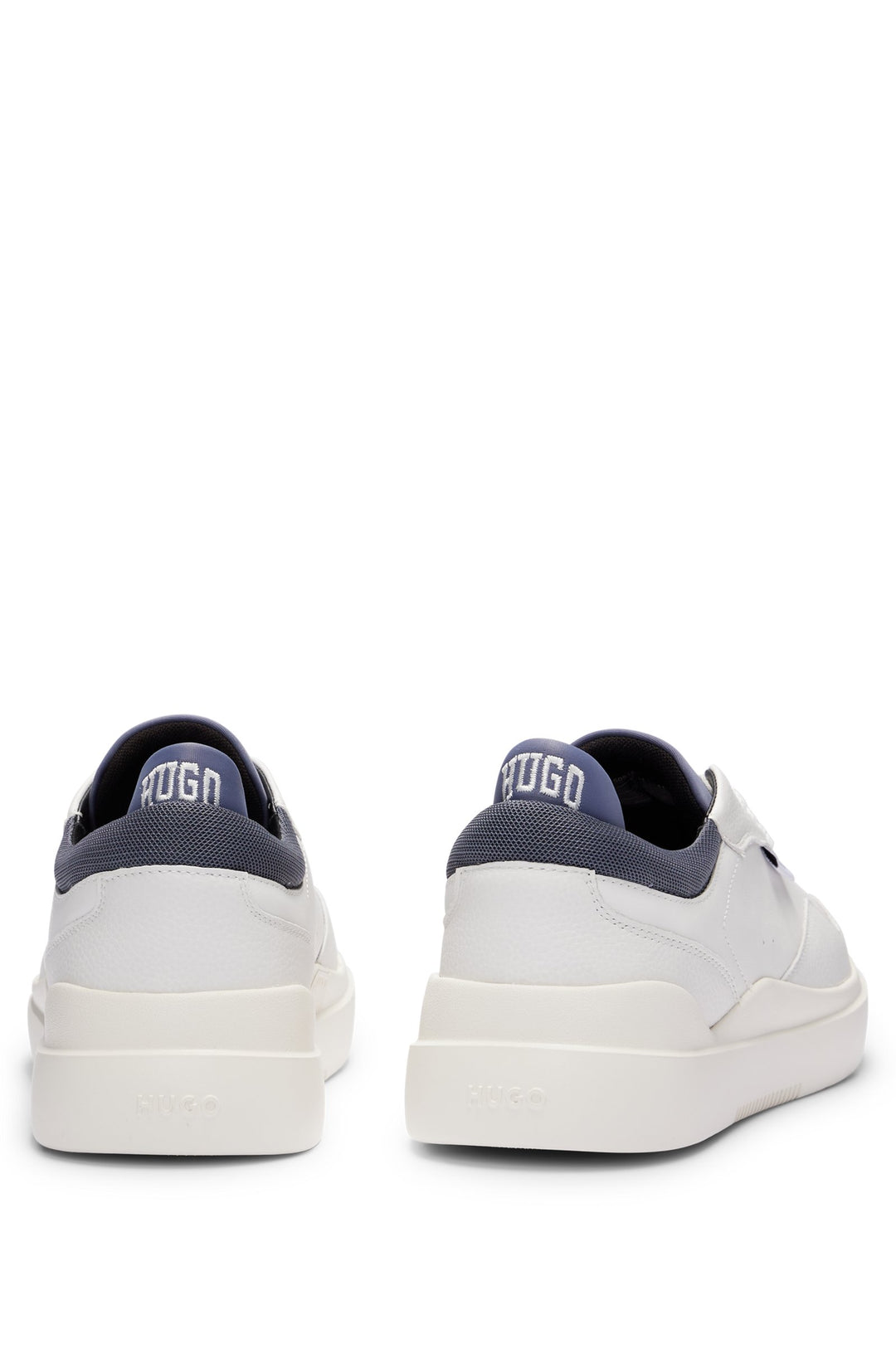 HUGO RED Standard Sole Sneakers in Leather - BLAKE_TENN_TBNA 10249945 01-50516931- Concorde Fashion#color_white-104