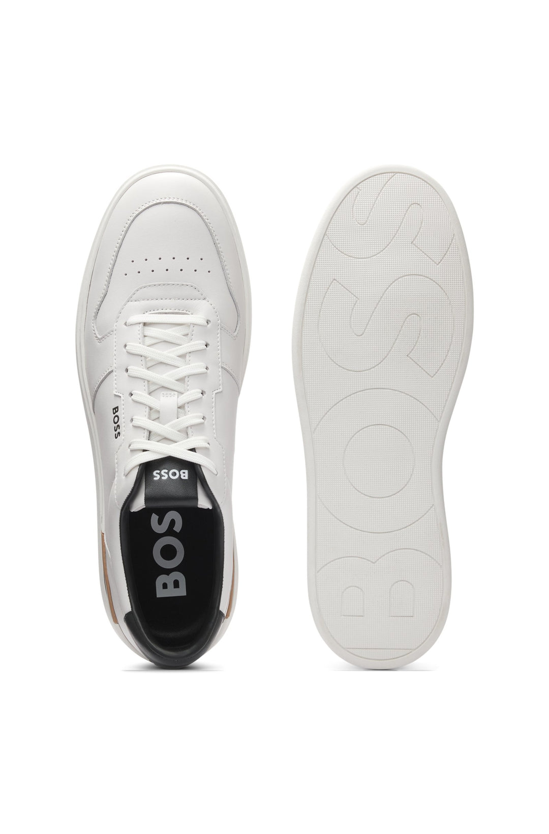BOSS Sneakers Standard Sole - CLINT_TENN_LTVPN 50542538- Concorde Fashion#color_white-140