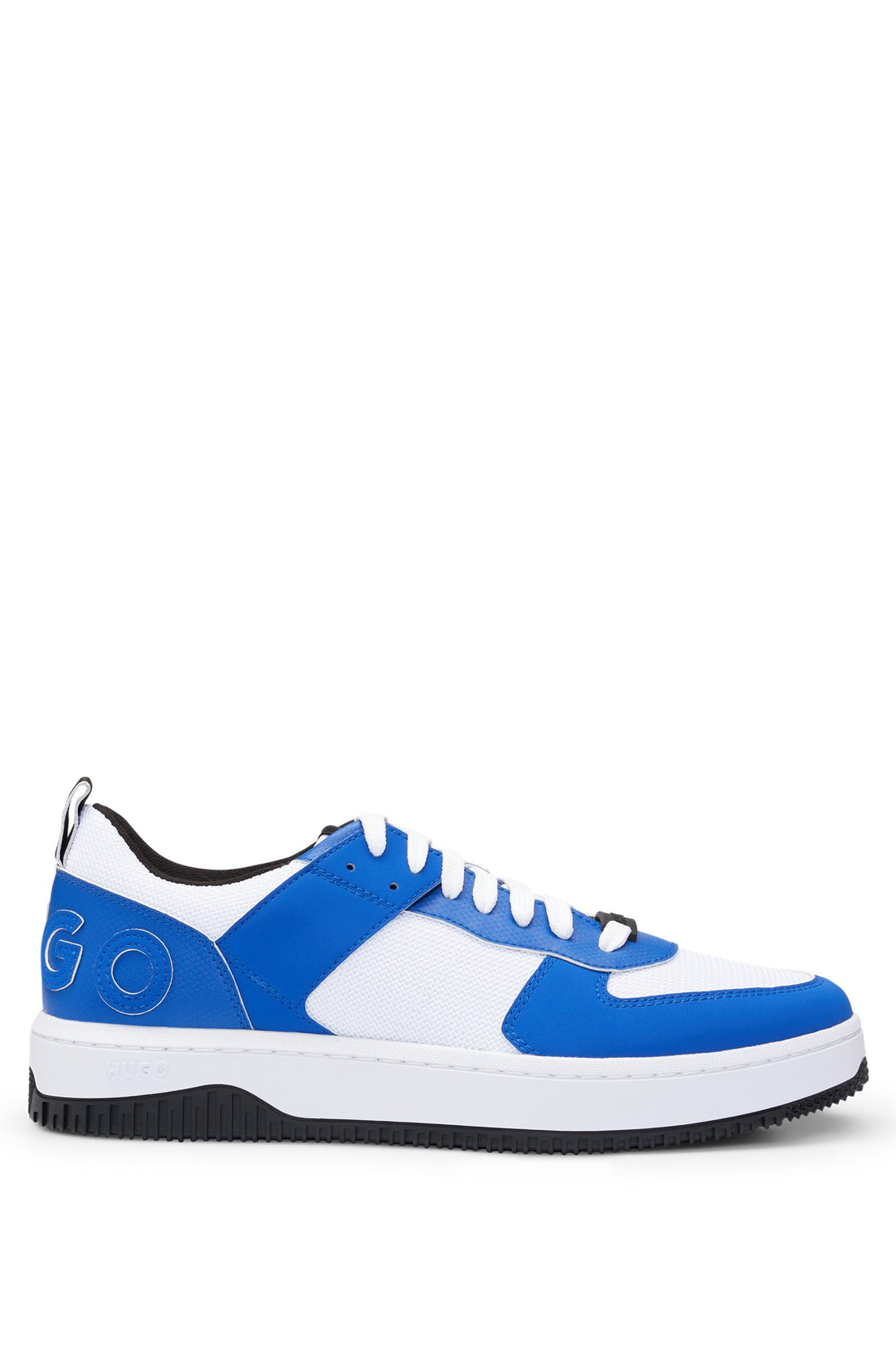 HUGO RED Standard Sole Sneakers in Polyester Mix - KILIAN_TENN_PUME_N 10249975 01-50514433- Concorde Fashion#color_blue-493