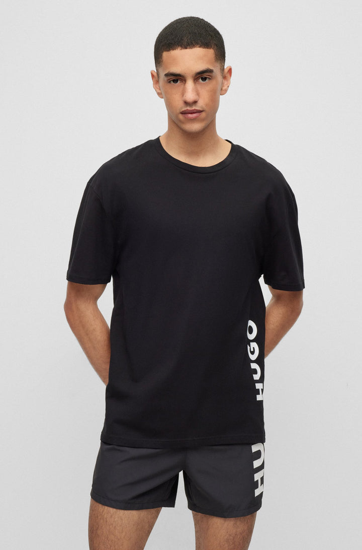 HUGO T-Shirts Relaxed Fit - T-SHIRT RN RELAXED 50493727- Concorde Fashion#color_black-002