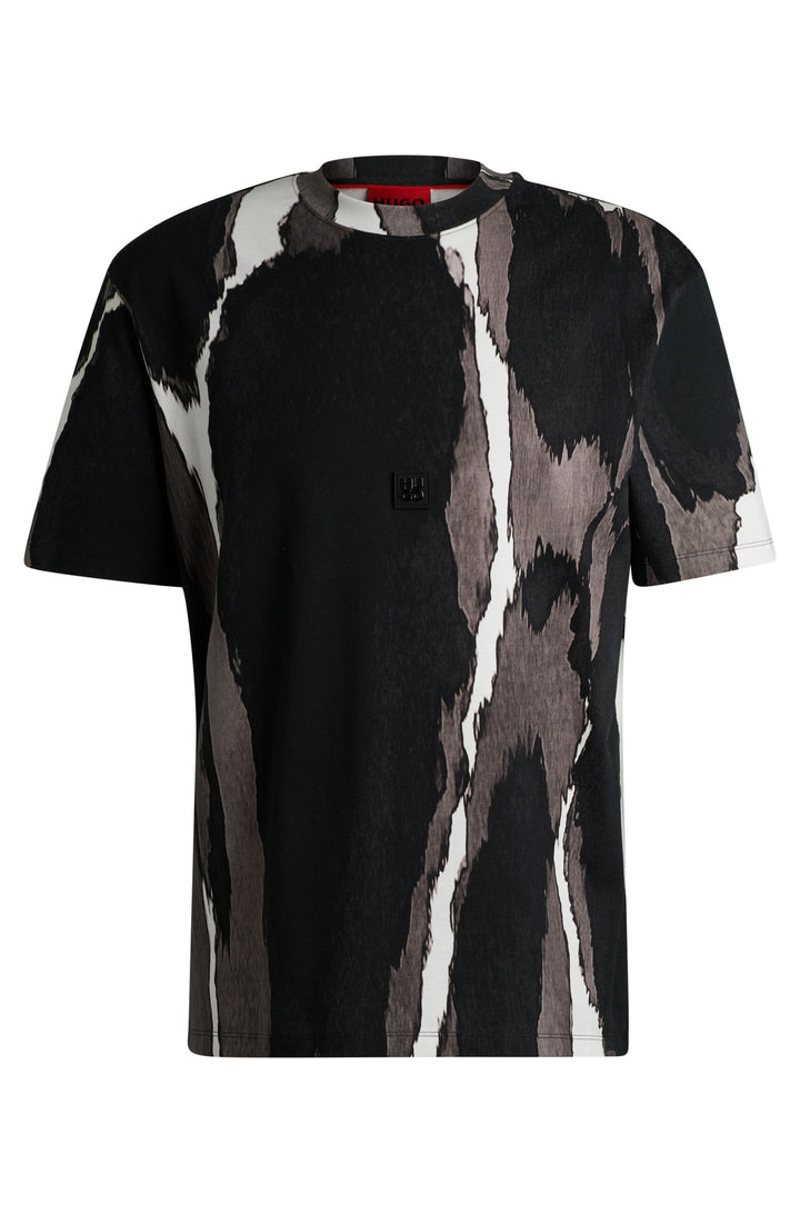 HUGO RED Relaxed Fit T-Shirts in Cotton - DAVACAS 10250555 01-50511848- Concorde Fashion#color_assorted-966