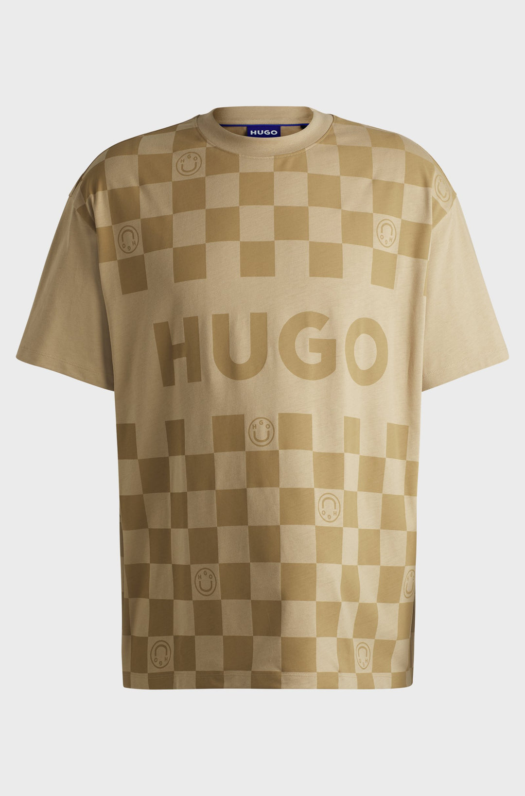 HUGO T-Shirts Loose Fit in Cotton - NARLIPARO 10250555 01-50517942- Concorde Fashion#color_beige-269