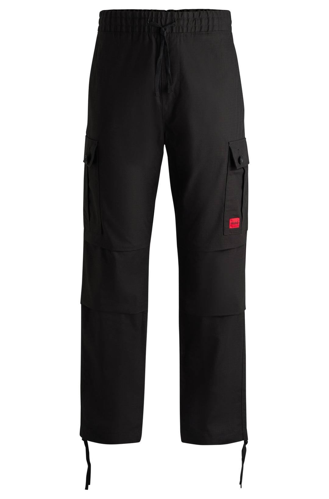 HUGO RED Regular Fit Trousers in Cotton - GARLO233 10250557 01-50493865- Concorde Fashion#color_black-001