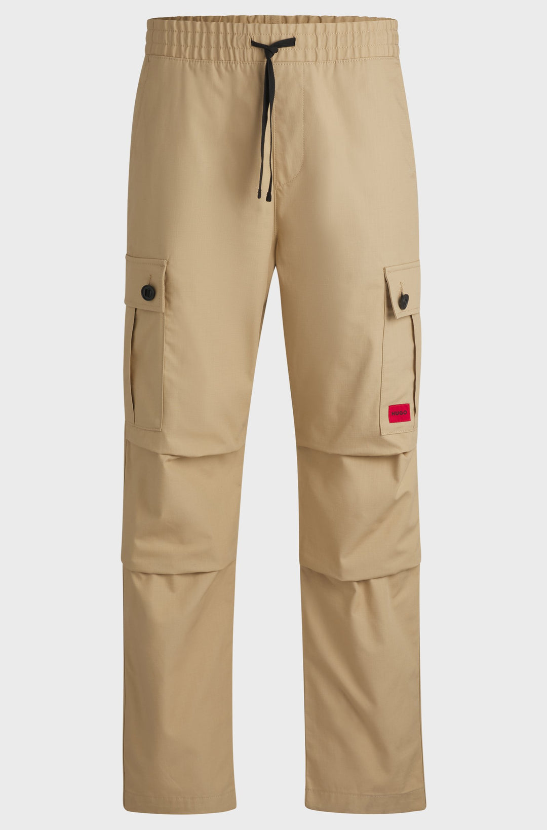 HUGO Trousers Regular Fit in Cotton - GARLO233 10250557 01-50493865- Concorde Fashion#color_beige-264
