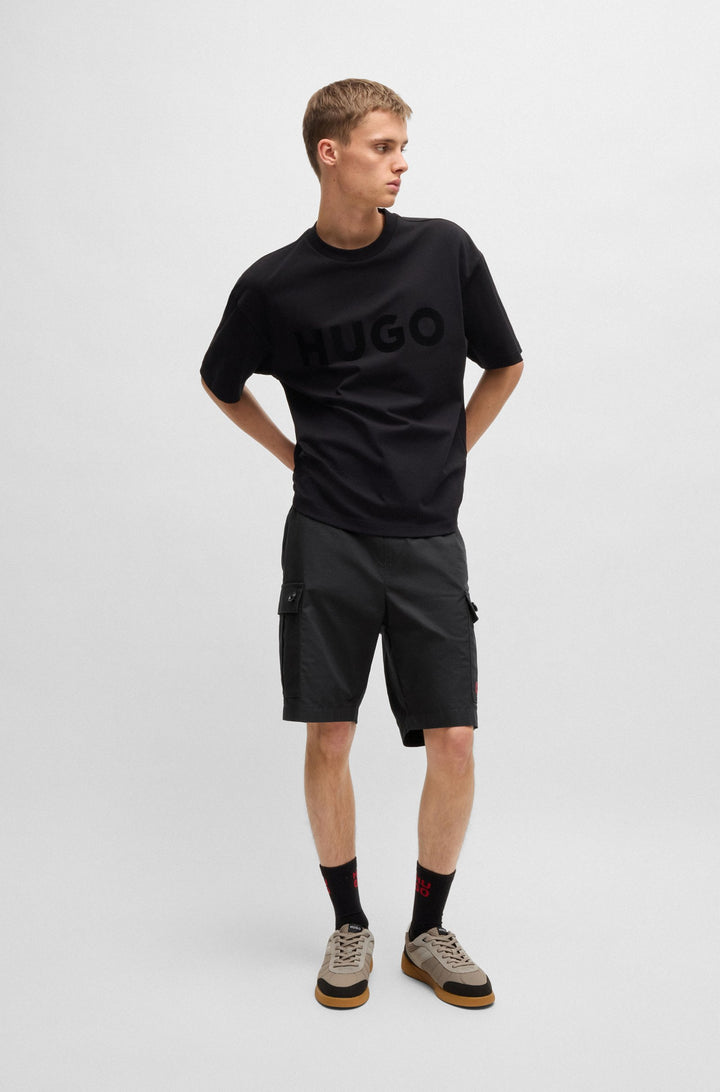 HUGO Trousers Regular Fit - GARLIO242 50510594- Concorde Fashion#color_black-001