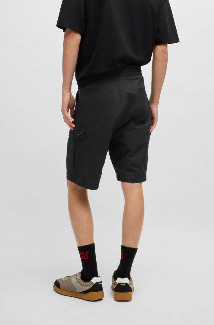HUGO Trousers Regular Fit - GARLIO242 50510594- Concorde Fashion#color_black-001