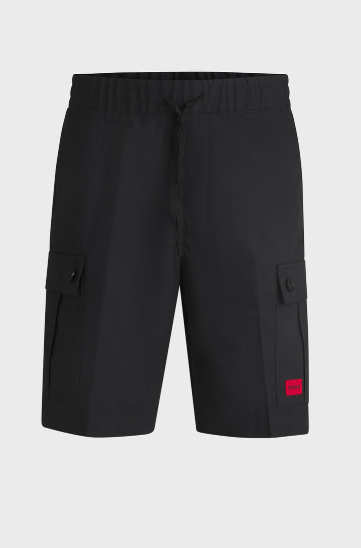 HUGO Trousers Regular Fit - GARLIO242 50510594- Concorde Fashion#color_black-001
