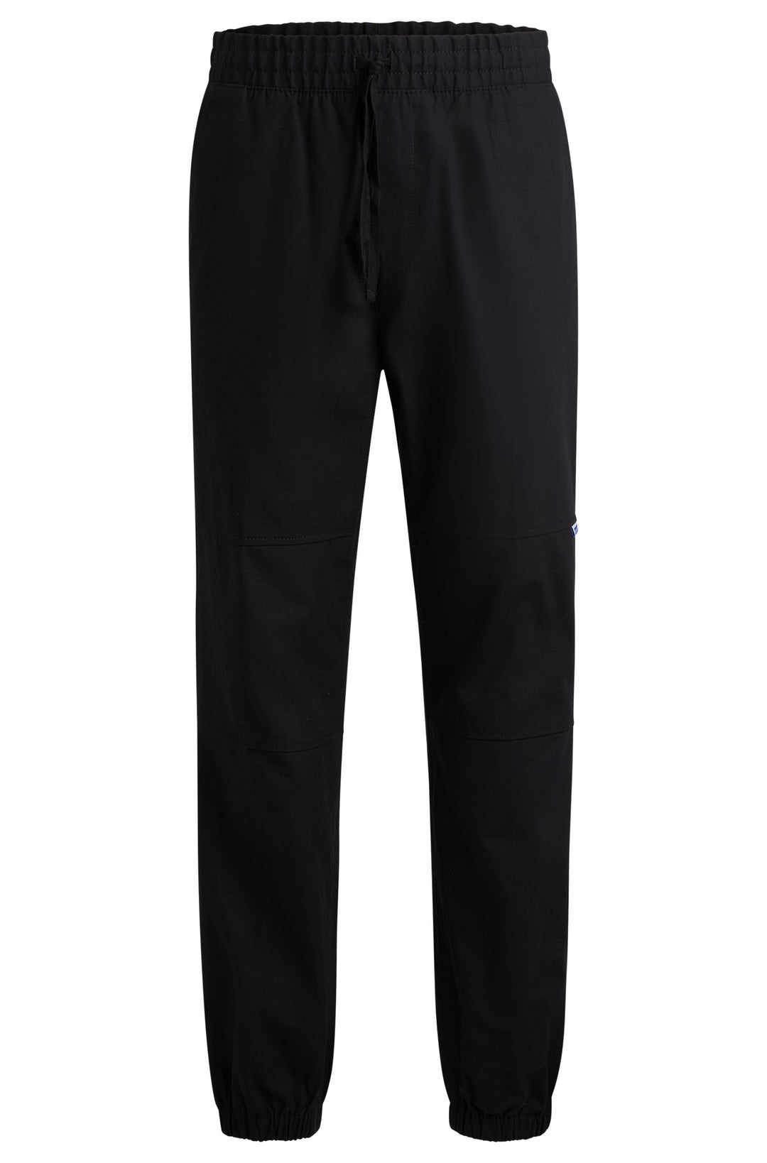 HUGO BLUE Tapered Fit Trousers in Cotton - GIBOR242 10250557 01-50517922- Concorde Fashion#color_black-001