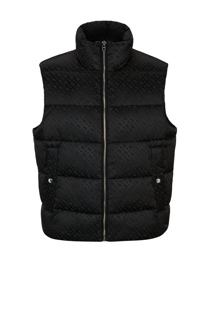 BOSS Regular Fit Vests in Nylon - CLONO 10250944 01-50497772- Concorde Fashion#color_black-001