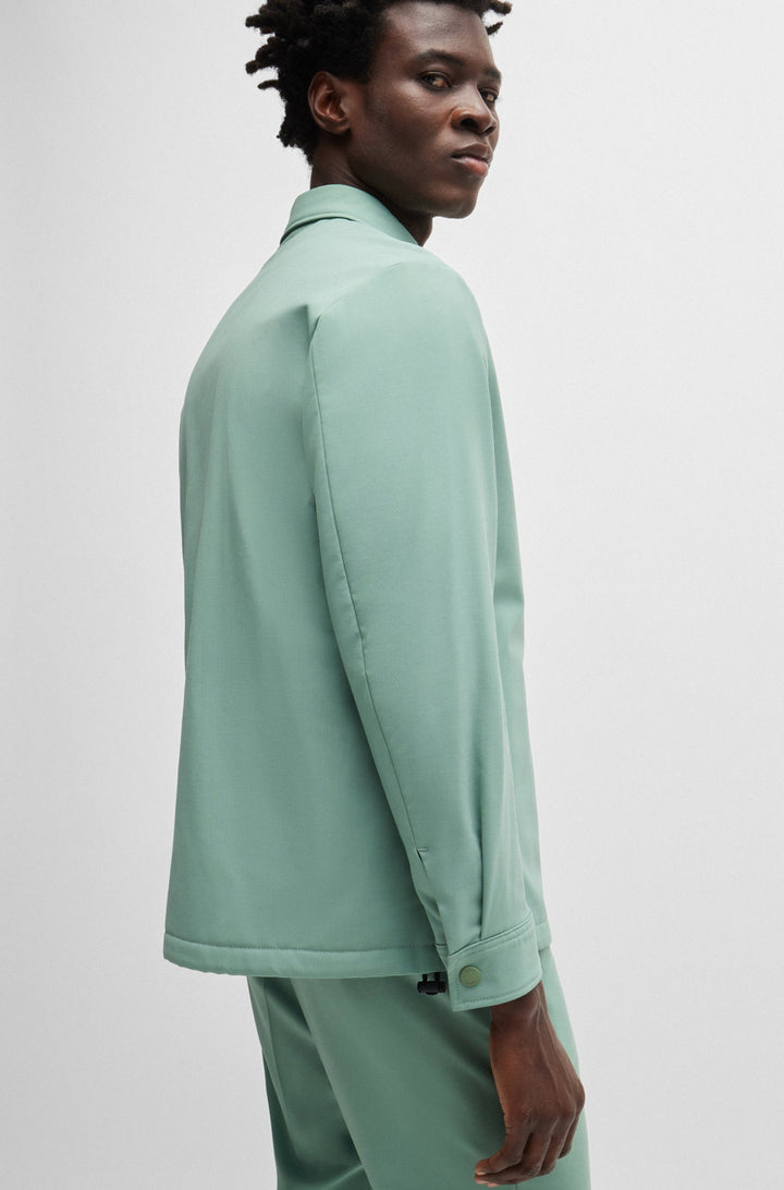BOSS Blazers Relaxed Fit in Wool Mix - P-CARPER-COACH-P-243 10251187 01-50521571- Concorde Fashion#color_green-373