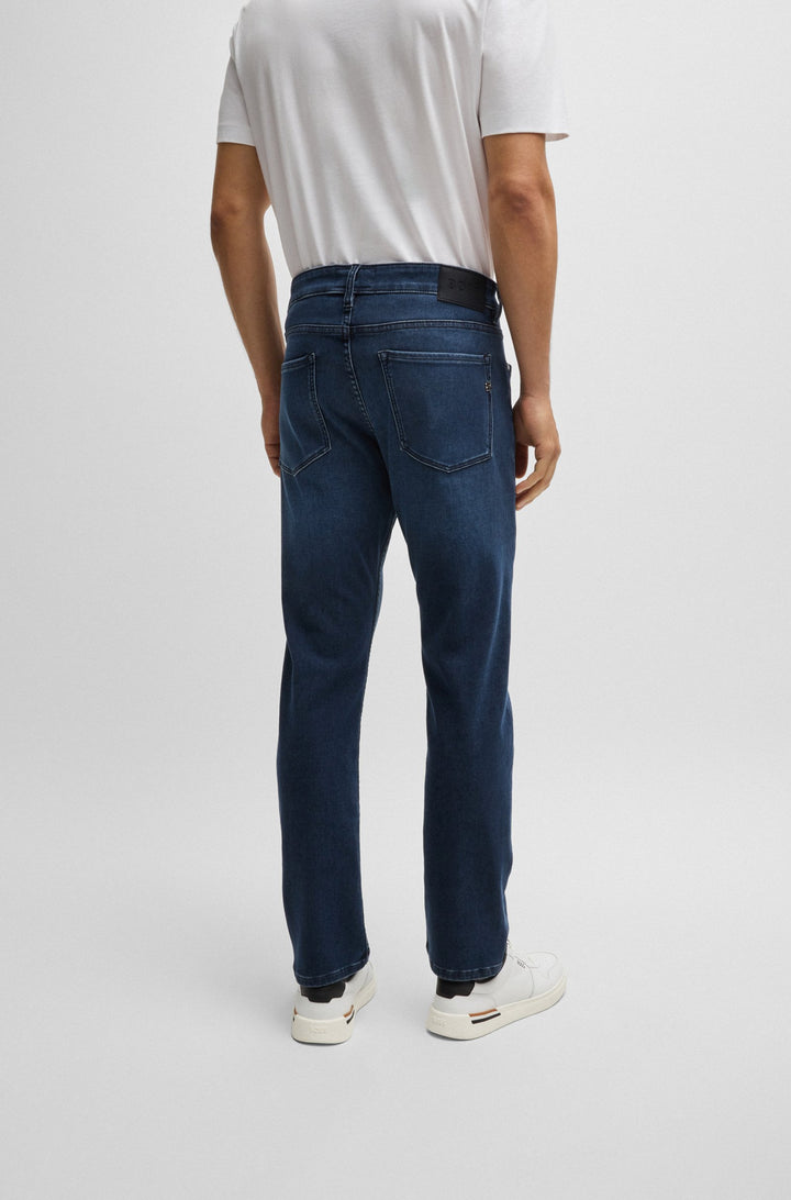 BOSS Jeans Slim Fit in Cotton Mix - P-DELAWARE 10251320 01-50527044- Concorde Fashion#color_navy-411