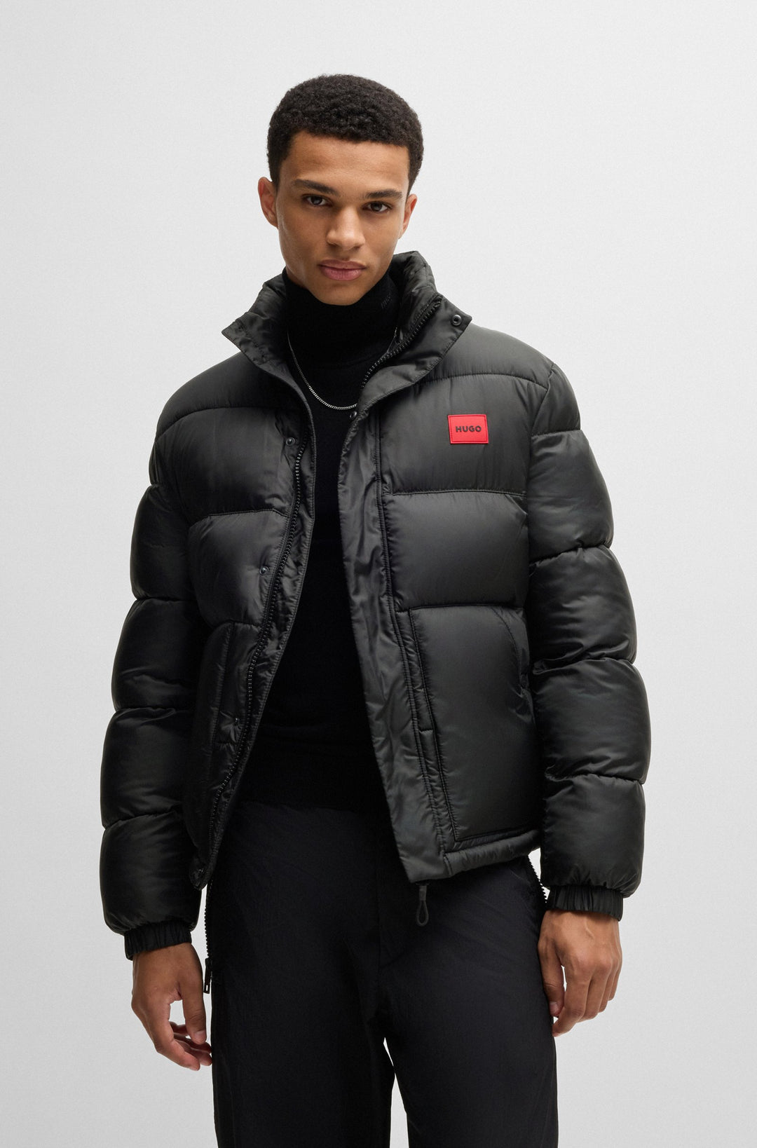 HUGO Casual Jackets Regular Fit in Polyester - BALTO2411 10251364 01-50505904- Concorde Fashion#color_black-001