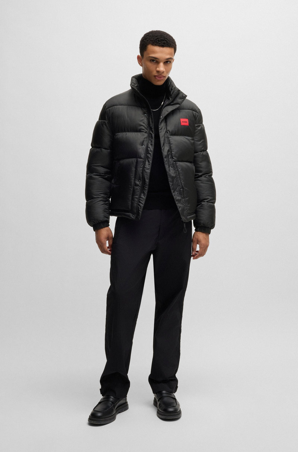 HUGO Casual Jackets Regular Fit in Polyester - BALTO2411 10251364 01-50505904- Concorde Fashion#color_black-001