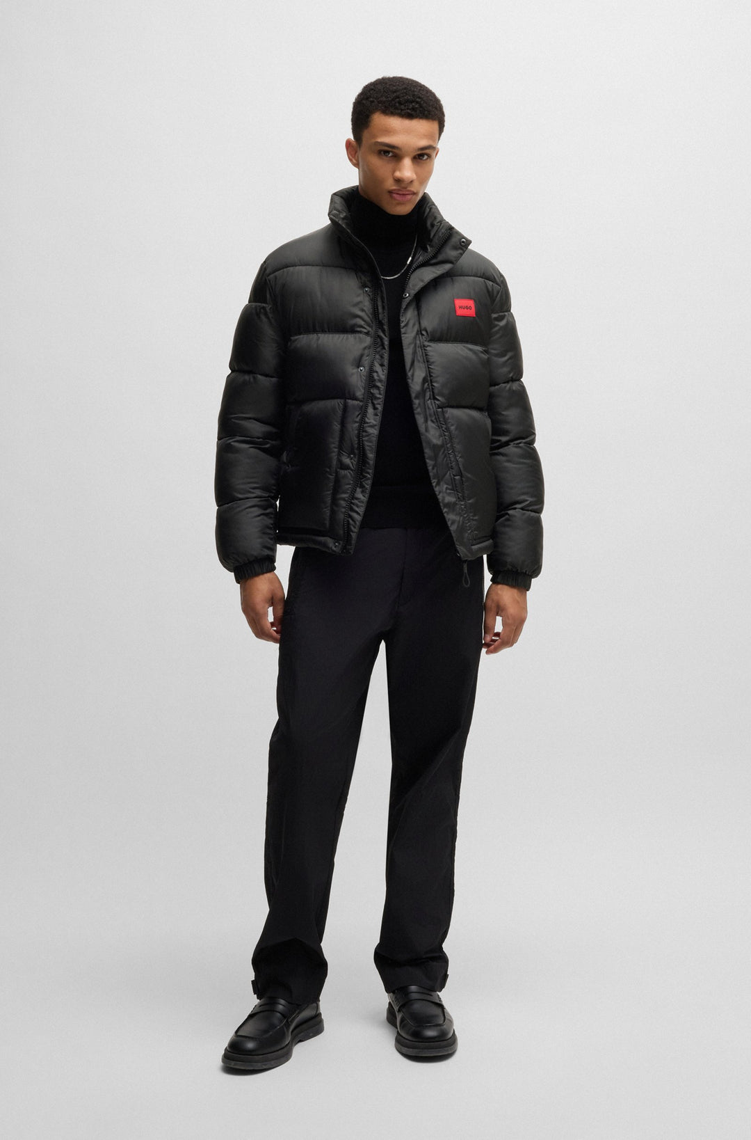 HUGO Casual Jackets Regular Fit in Polyester - BALTO2411 10251364 01-50505904- Concorde Fashion#color_black-001