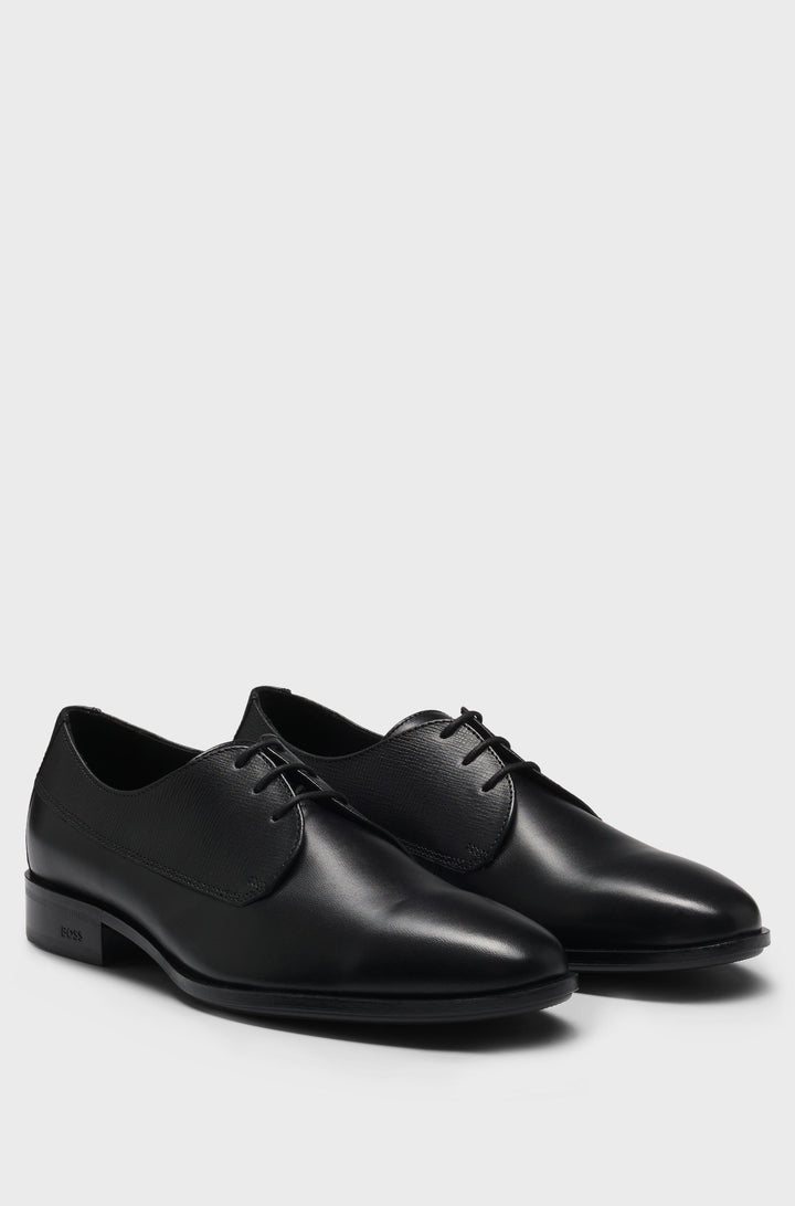 BOSS Formal Shoes Standard Sole in Leather - COLBY_DERB_LTPRZLT 10251501 01-50523041- Concorde Fashion#color_black-001
