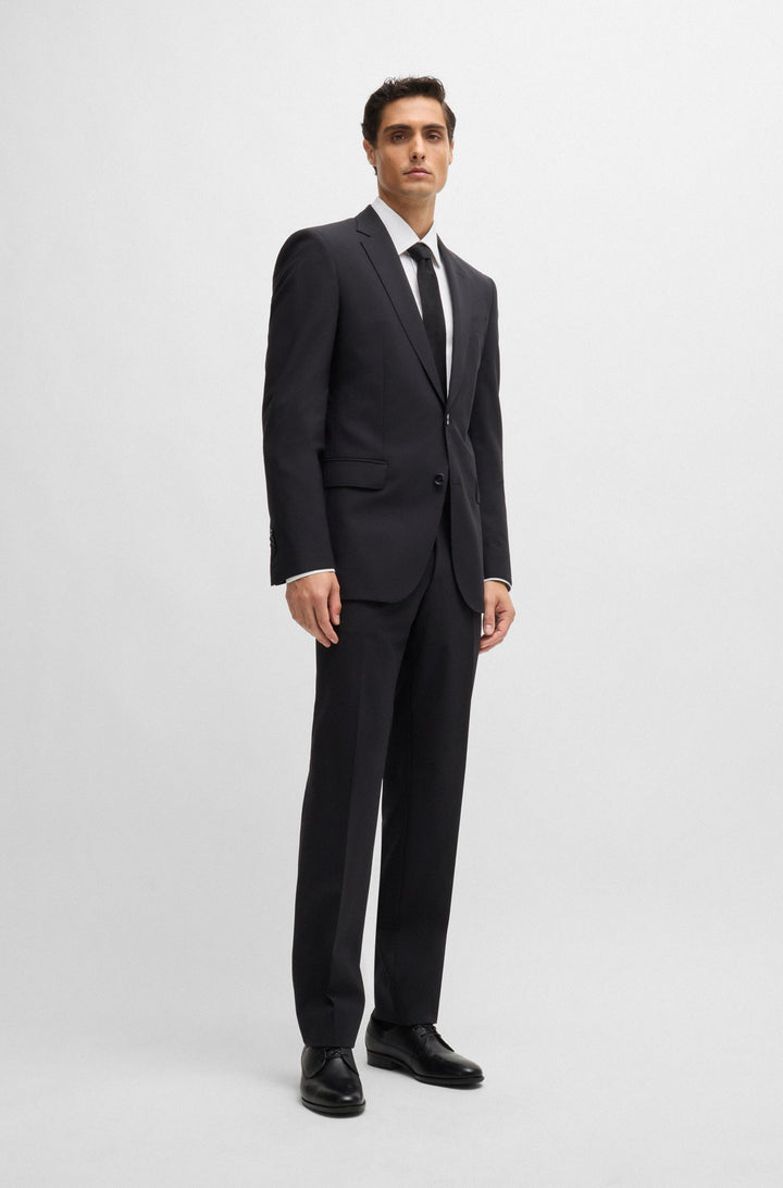BOSS Formal Shoes Standard Sole in Leather - COLBY_DERB_LTPRZLT 10251501 01-50523041- Concorde Fashion#color_black-001