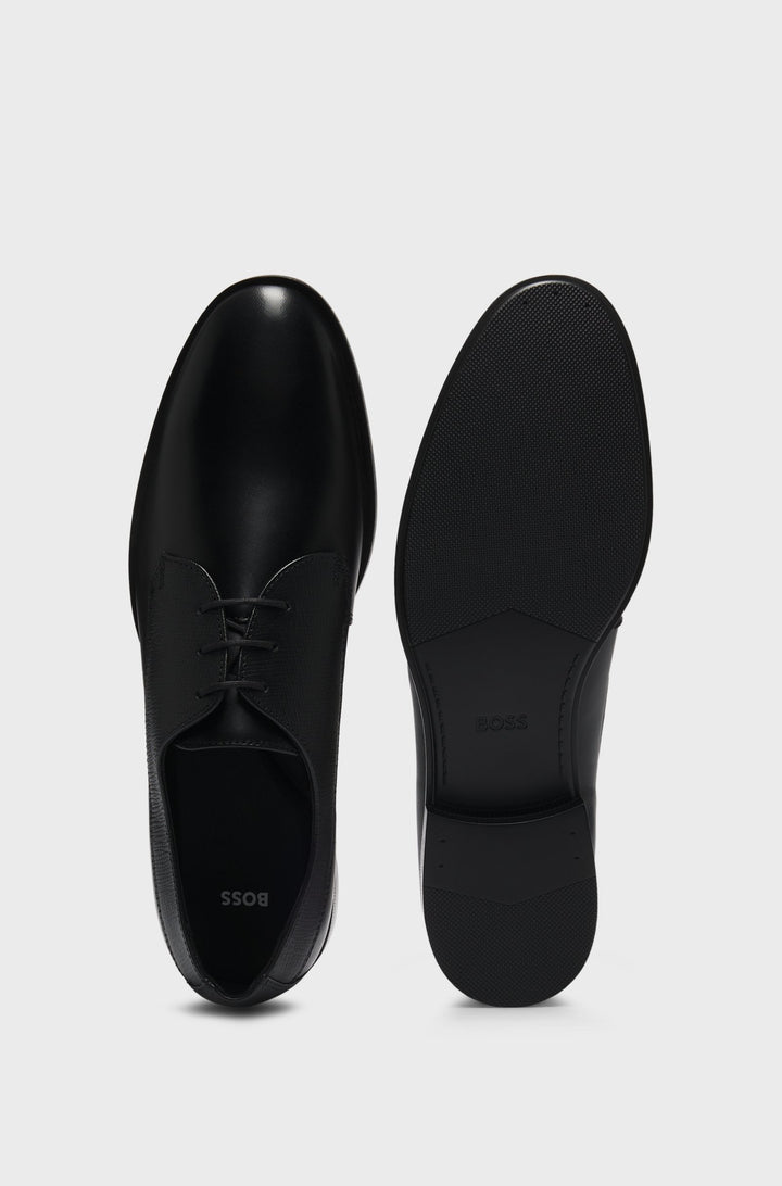 BOSS Formal Shoes Standard Sole in Leather - COLBY_DERB_LTPRZLT 10251501 01-50523041- Concorde Fashion#color_black-001