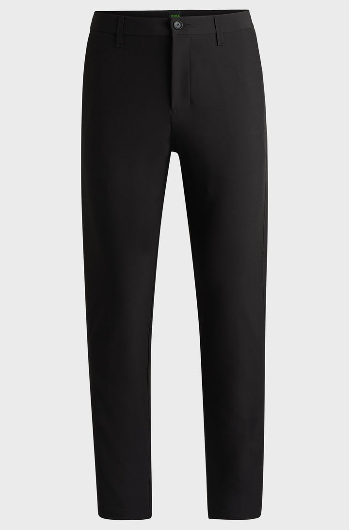 BOSS Trousers Regular Fit in Polyester Mix - T_COMMUTER-REG 10251562 01-50495487- Concorde Fashion#color_black-001