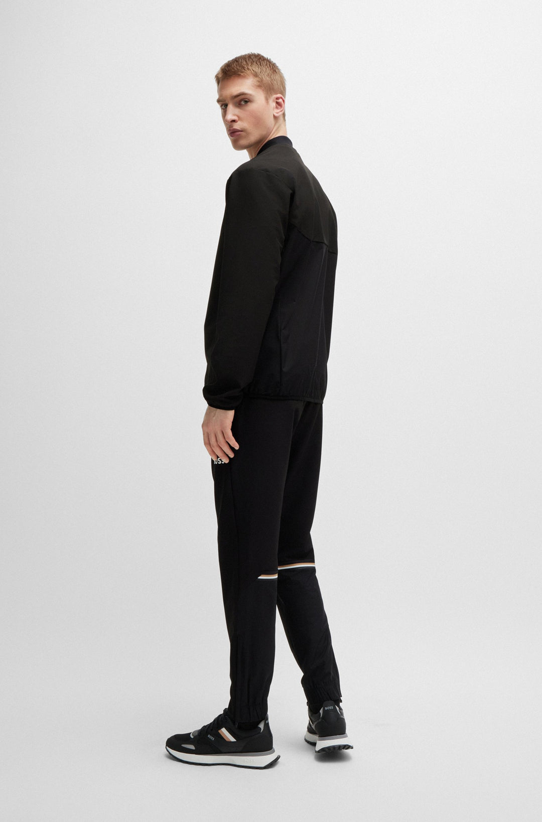 BOSS Casual Jackets  in Polyester Mix - TR_TRATTEO 2 10251562 01-50519323- Concorde Fashion#color_black-001