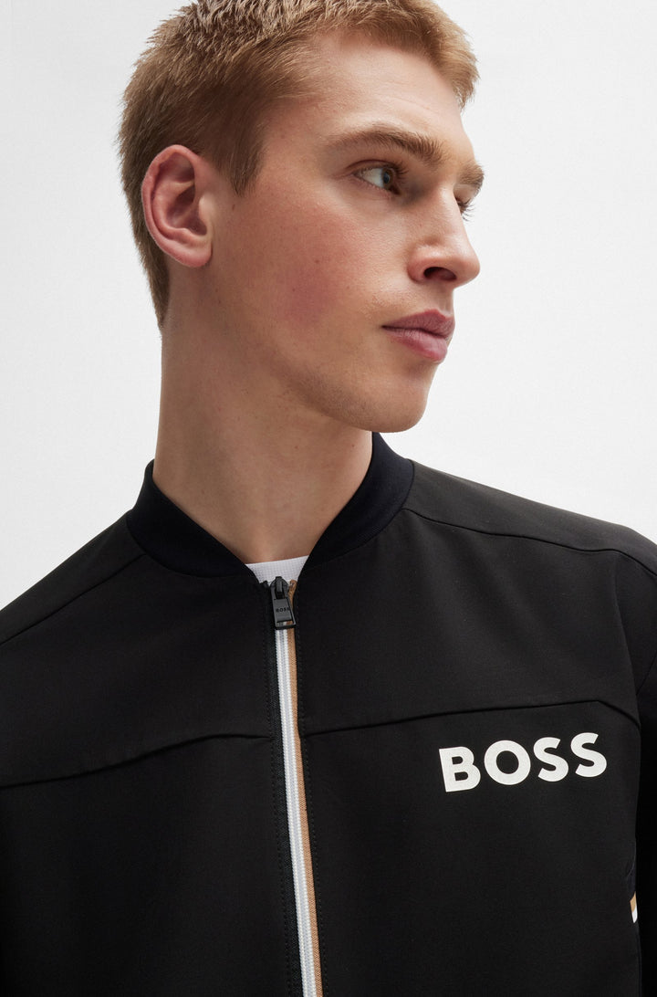 BOSS Casual Jackets  in Polyester Mix - TR_TRATTEO 2 10251562 01-50519323- Concorde Fashion#color_black-001