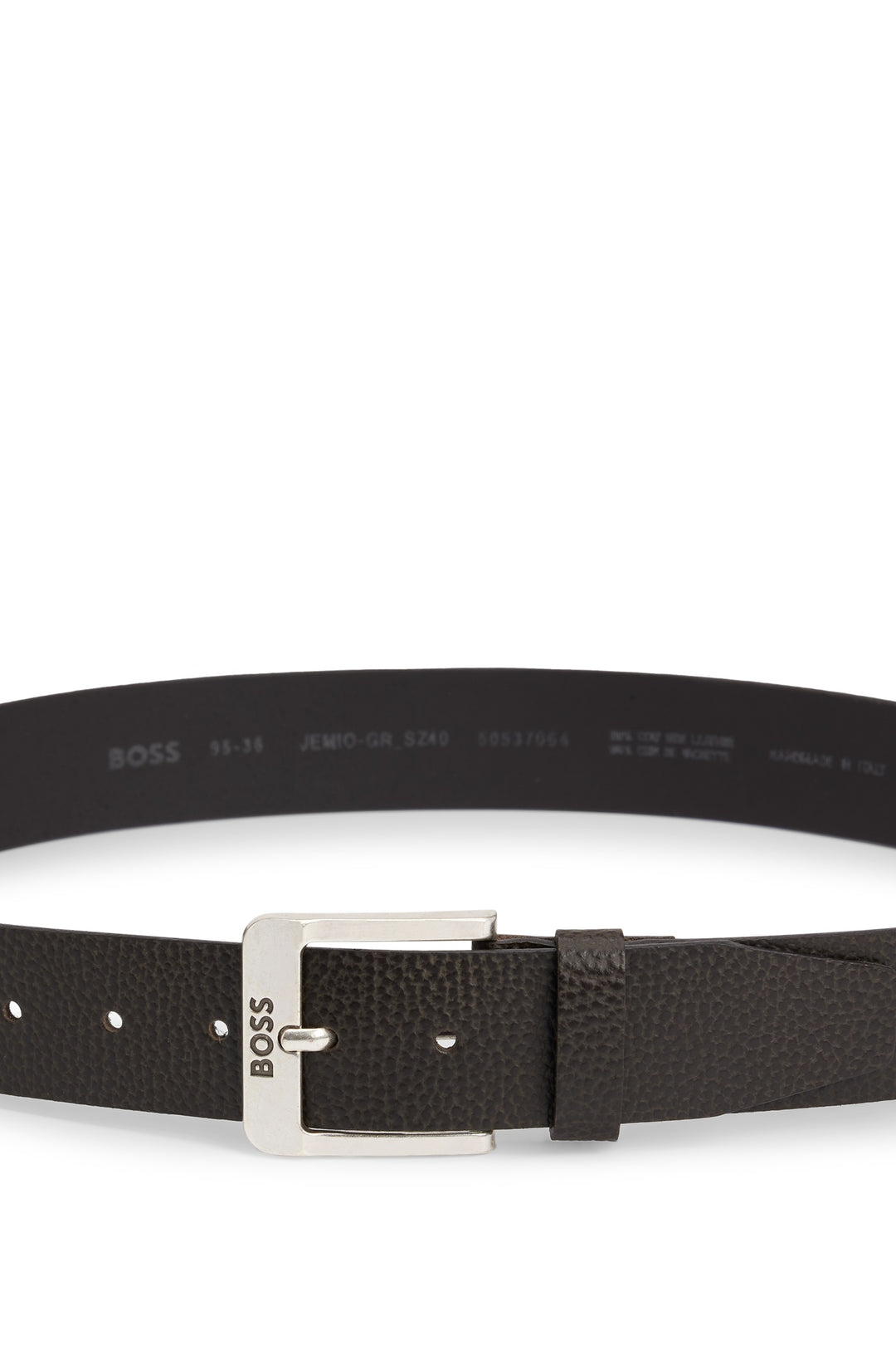 BOSS Belts  in Leather - JEMIO-GR_SZ40 10251619 01-50537064- Concorde Fashion#color_brown-202
