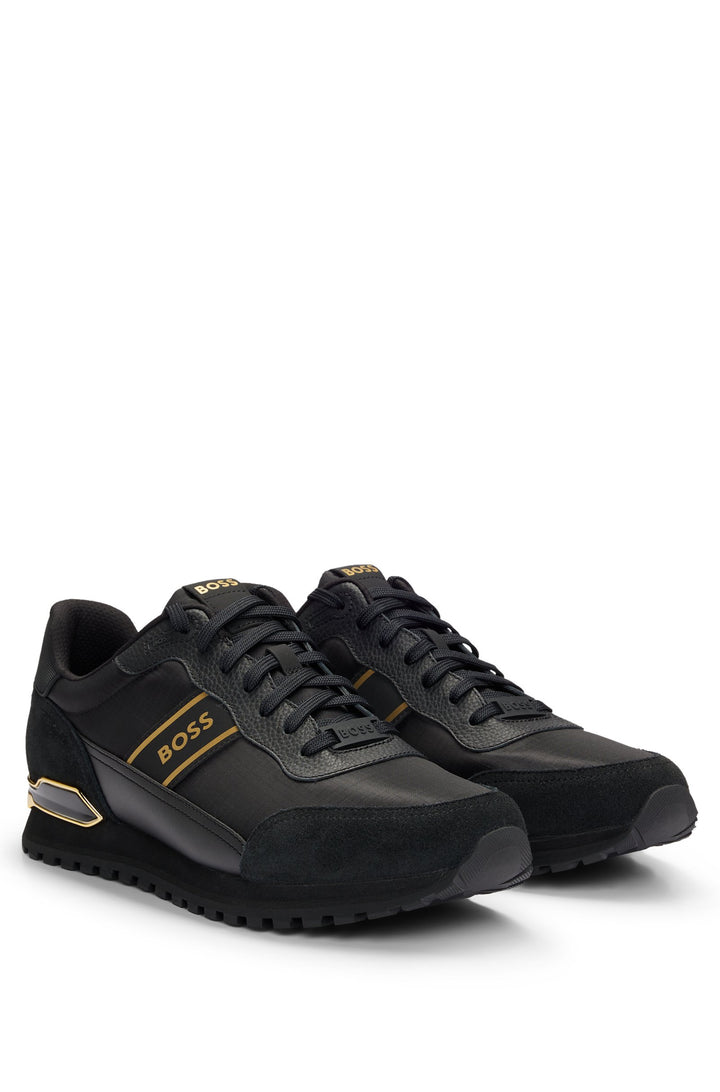 BOSS Sneakers  in Polyester - PARKOUR-L_RUNN_RSMX 10252156 01-50529533- Concorde Fashion#color_black-007